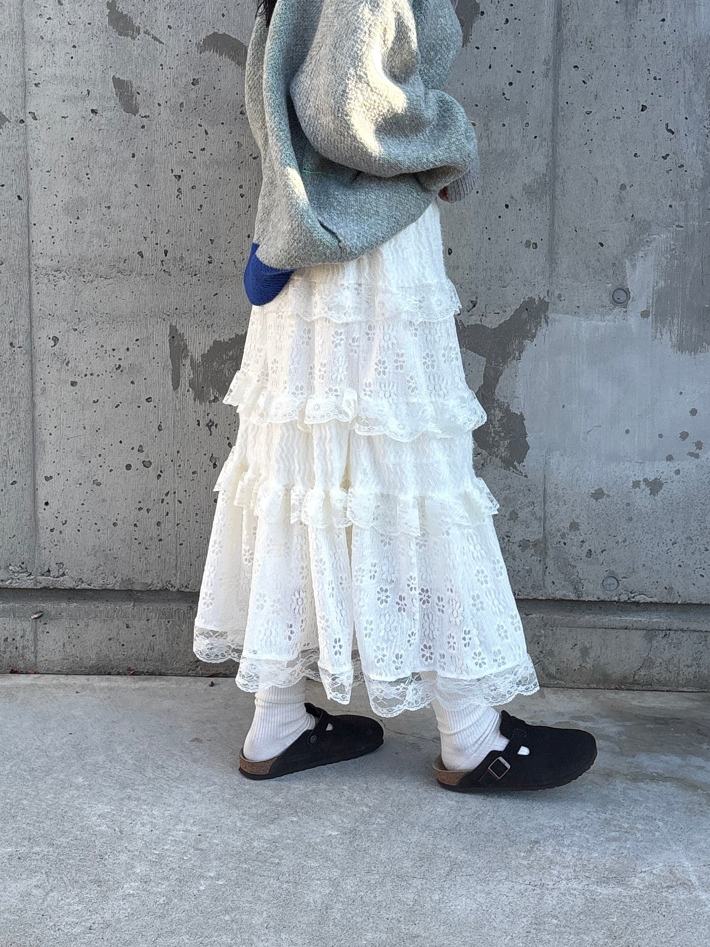 フリルレーススカート DPB84282