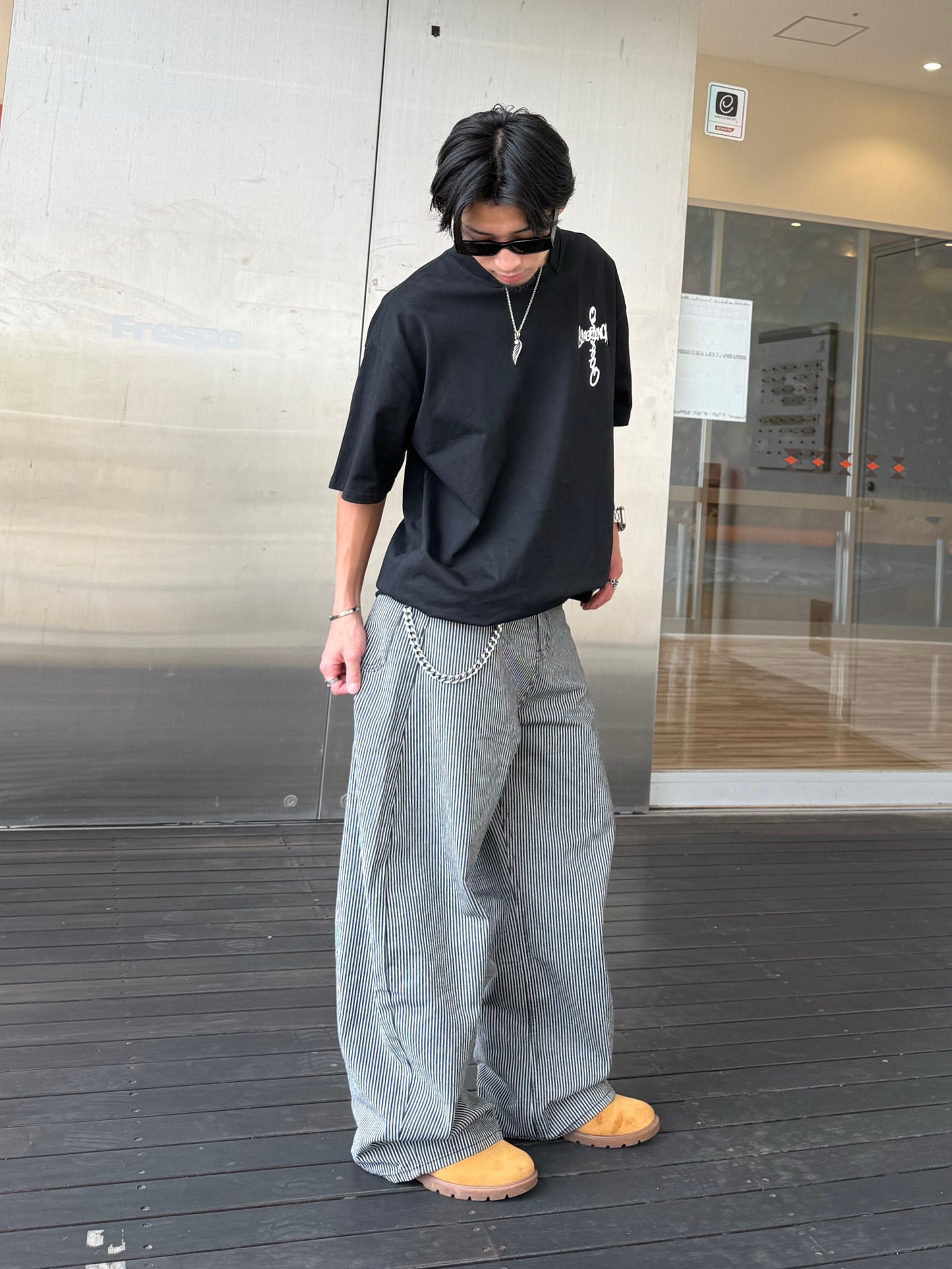 ストライプデニムパンツ DPB90222