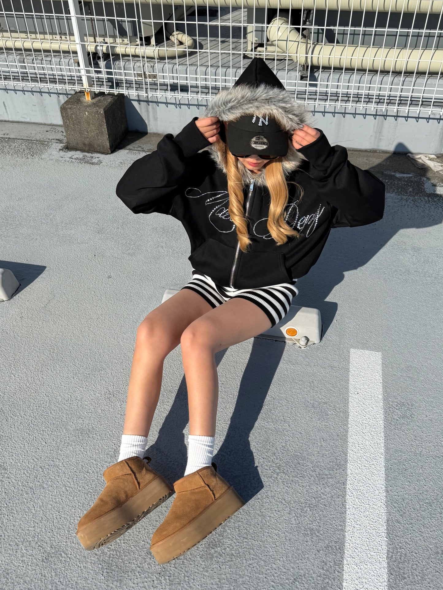 ストーンファージップパーカー DPB73542