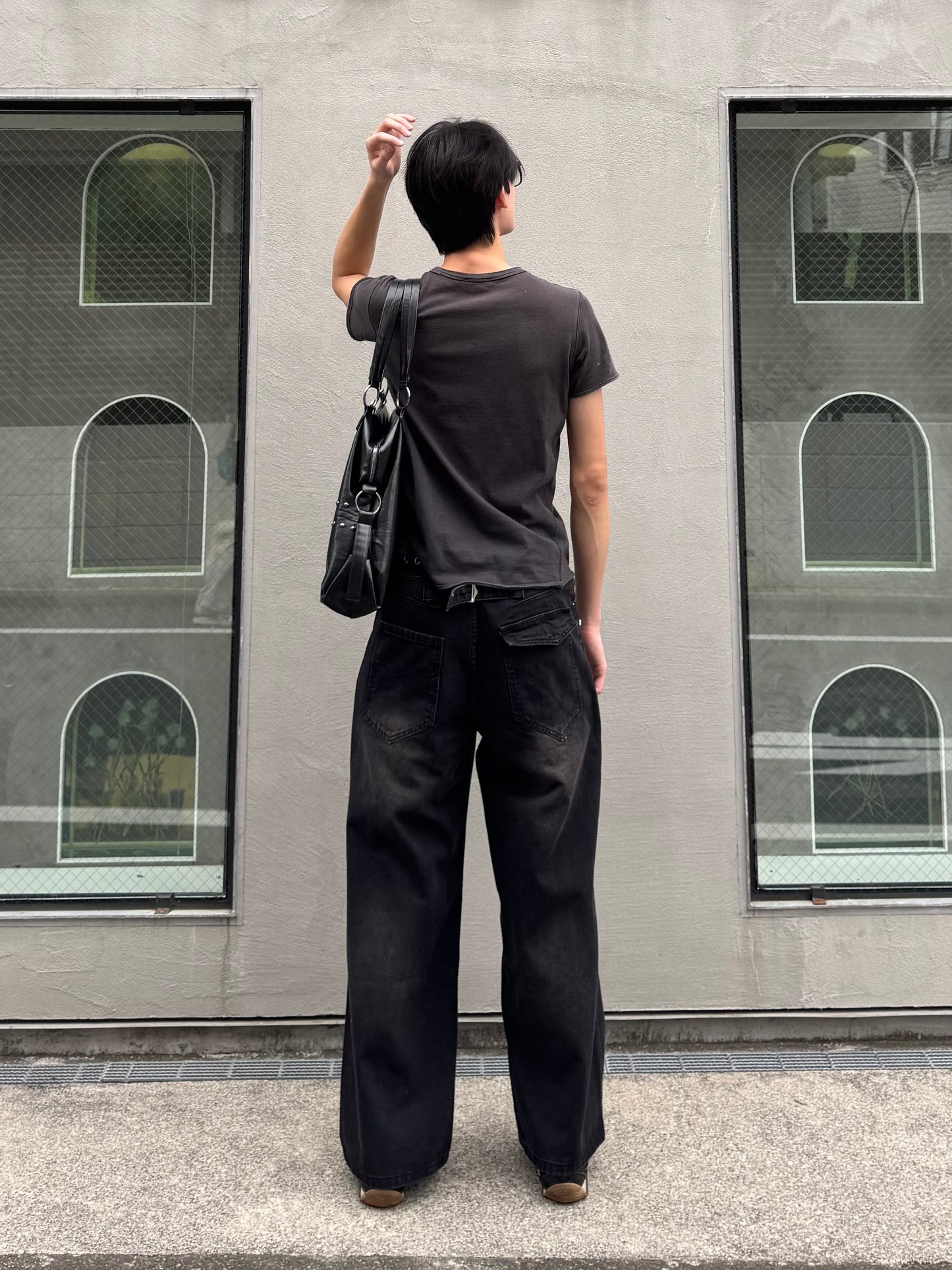 フロントスタッズデニムパンツ DPC05001