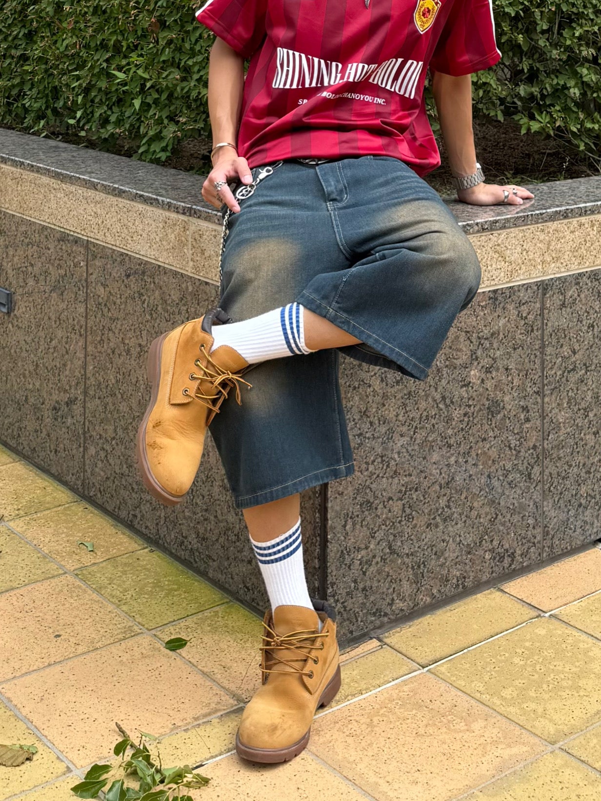 Kenshin_デニムハーフパンツ DPB73379
