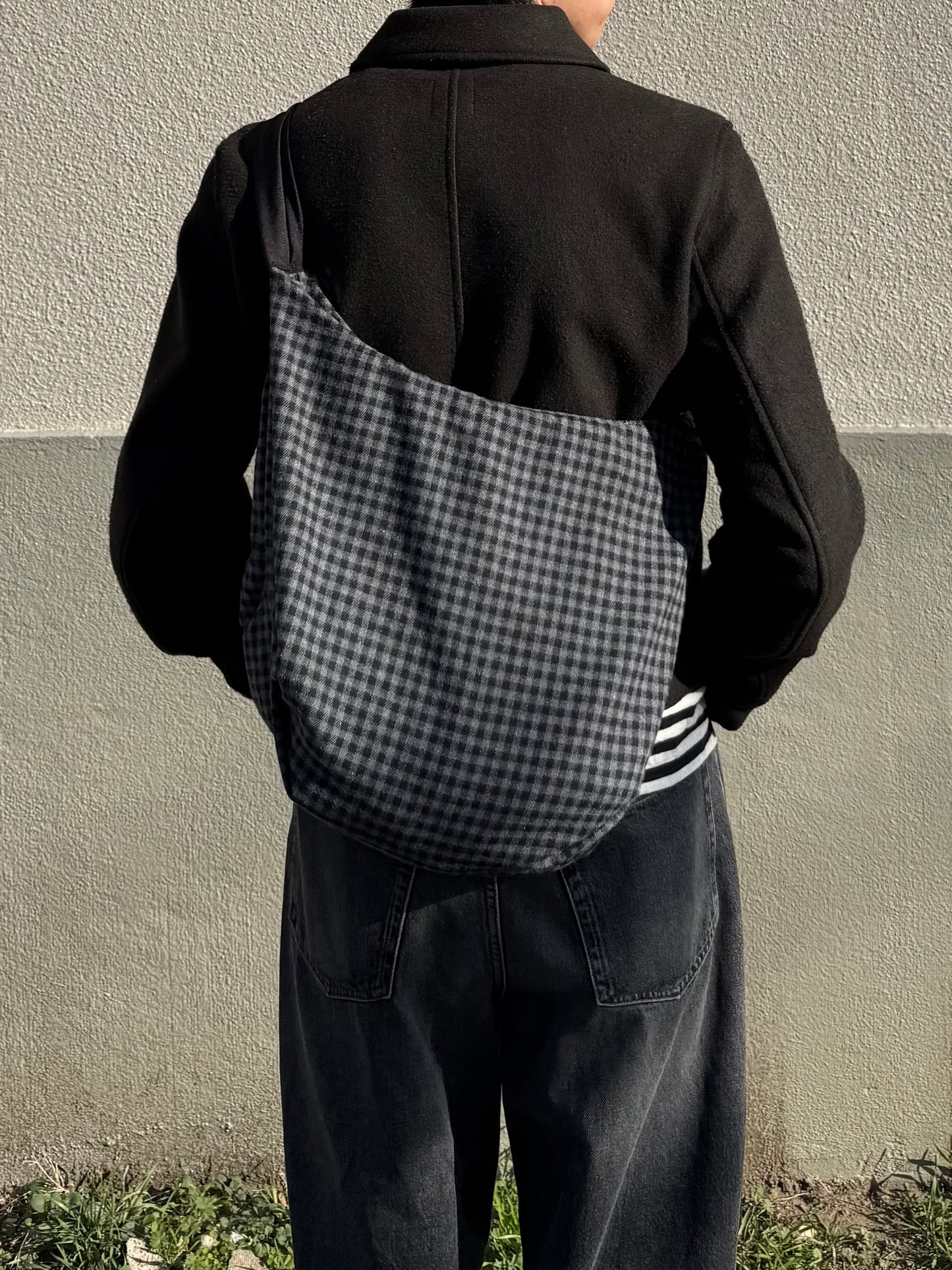 チェックトートバッグ DPB93092