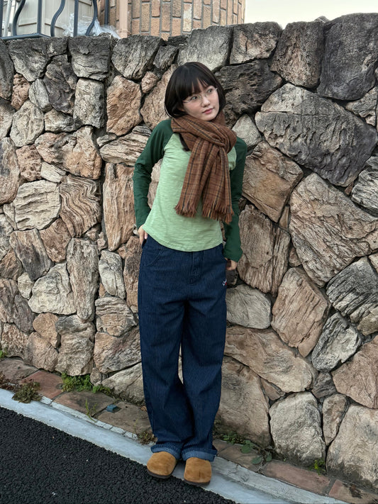 ストライプレトロデニムパンツ DPA43679