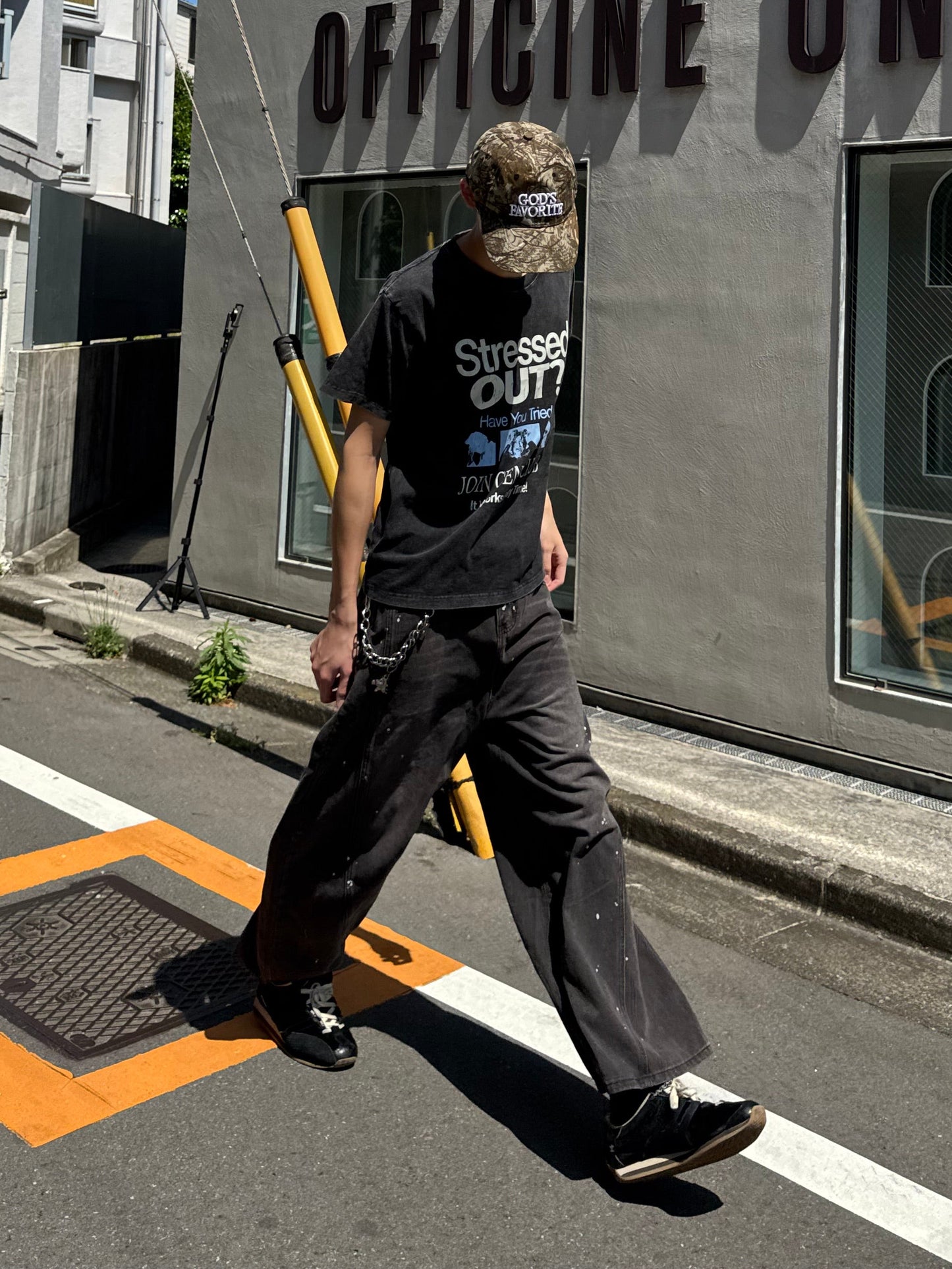 ペイントデザインデニムパンツ DPC05050