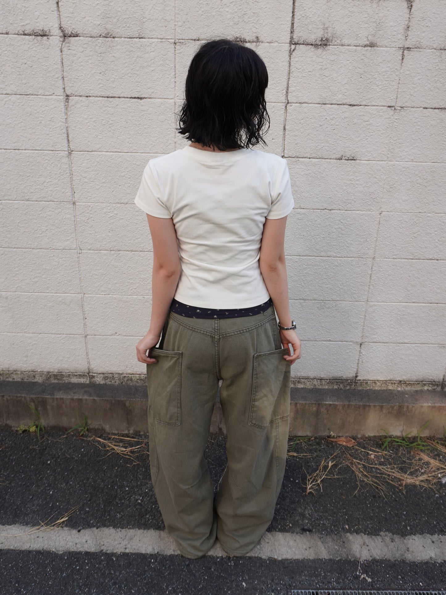 モノクロKISSTシャツ DPB85599