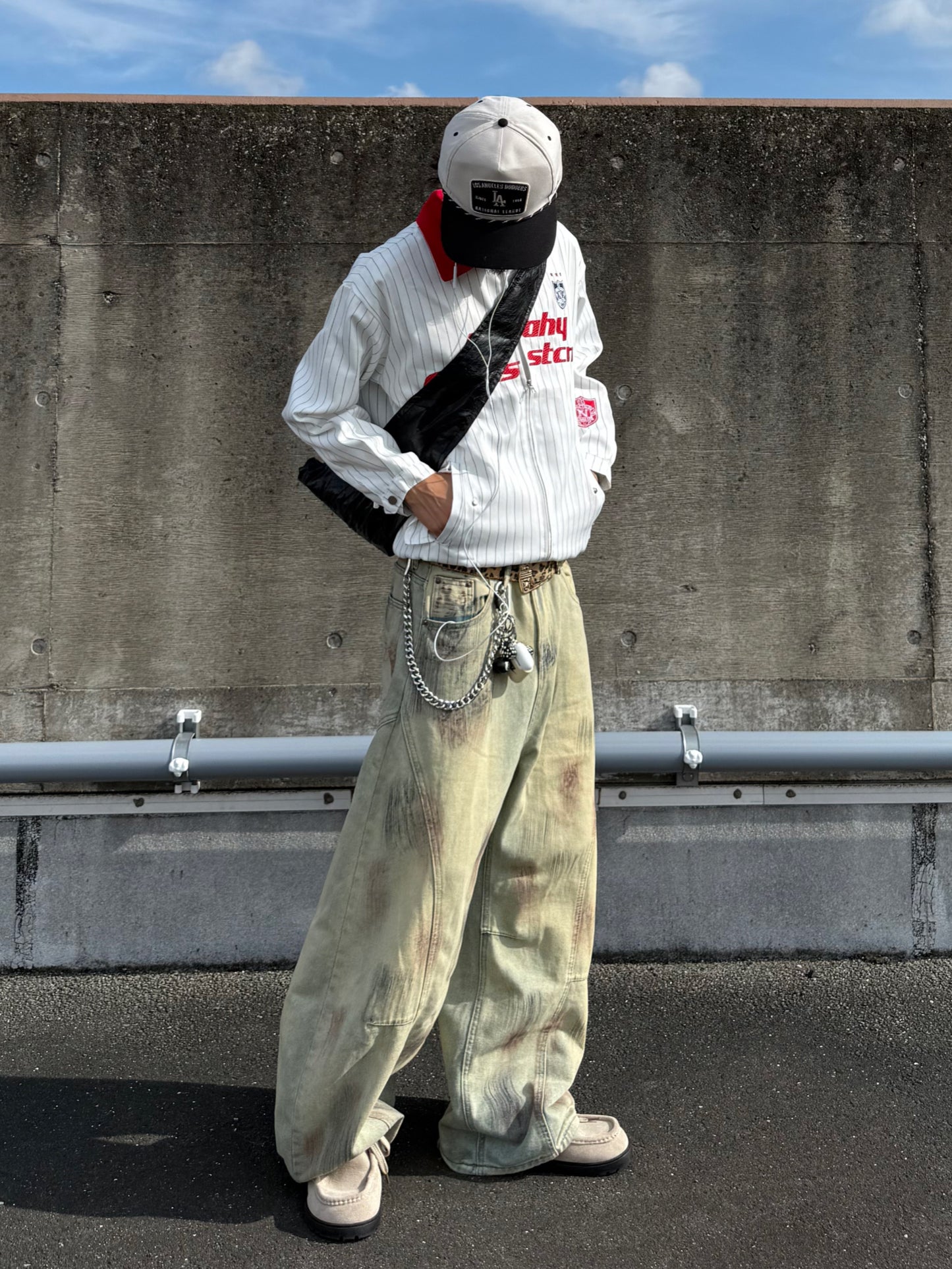 ダメージデザインデニムパンツ DPB90051