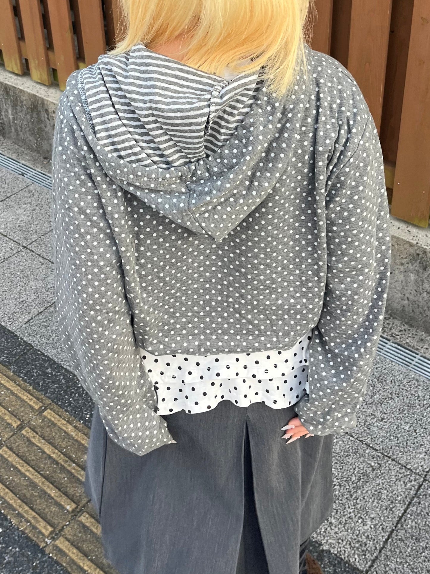 ストラップドットパーカー DPB97081