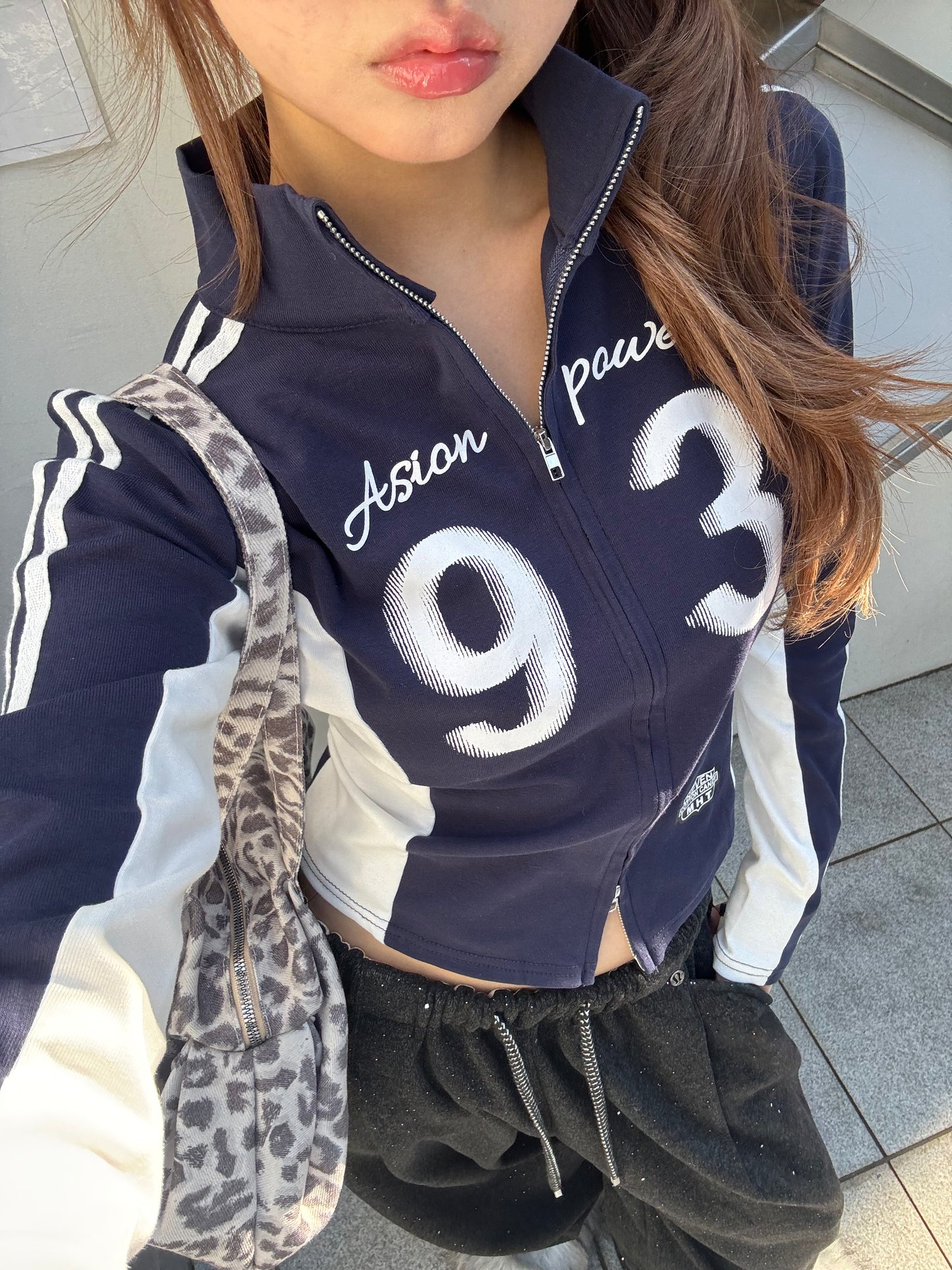 ダブルジップナンバートップス DPB86196