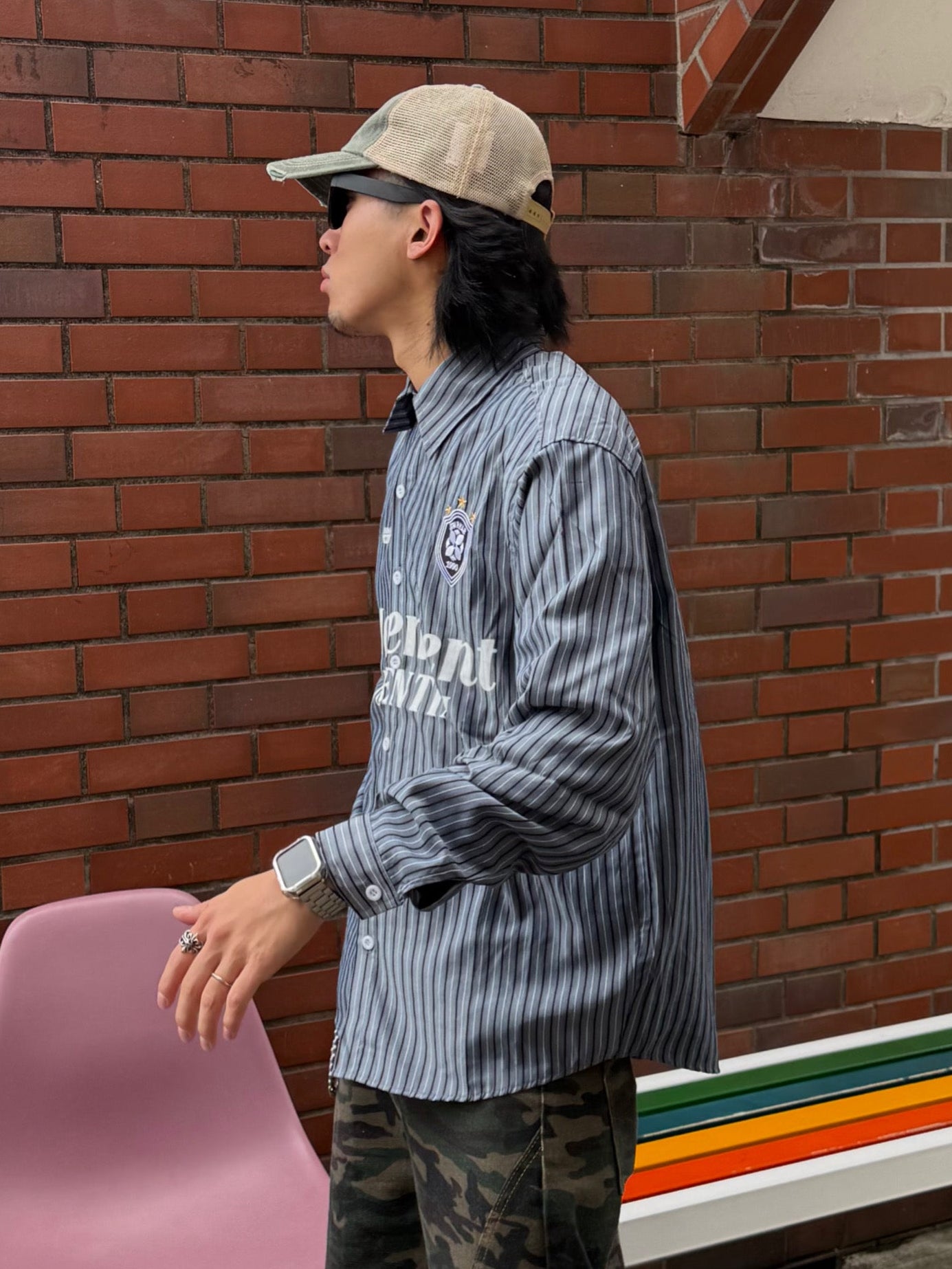 ストリートボーダーシャツ DPB90159