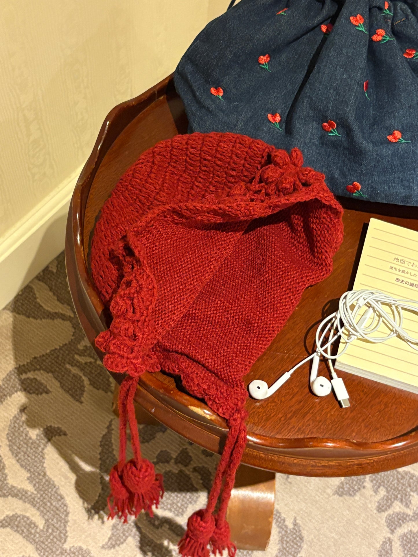 レッドウールヘアドレス DPA43745