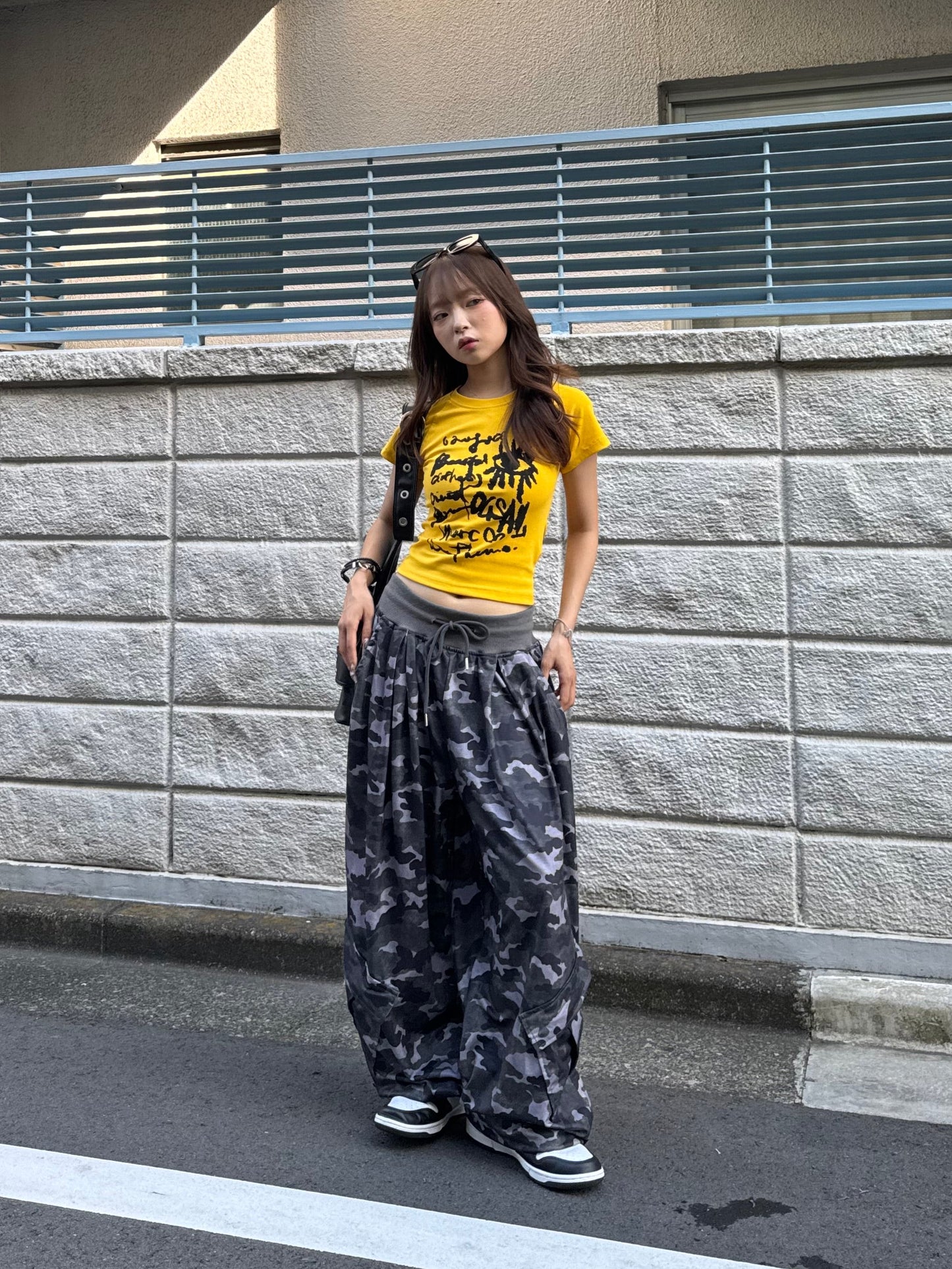 カモフラバギーカーゴパンツ DPB86093