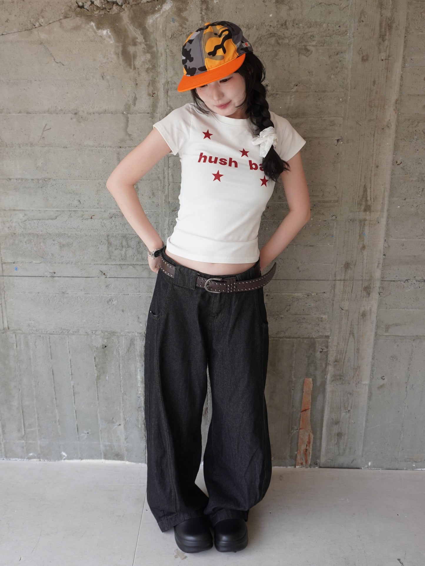 センターラインワイドデニムパンツ DPB85501