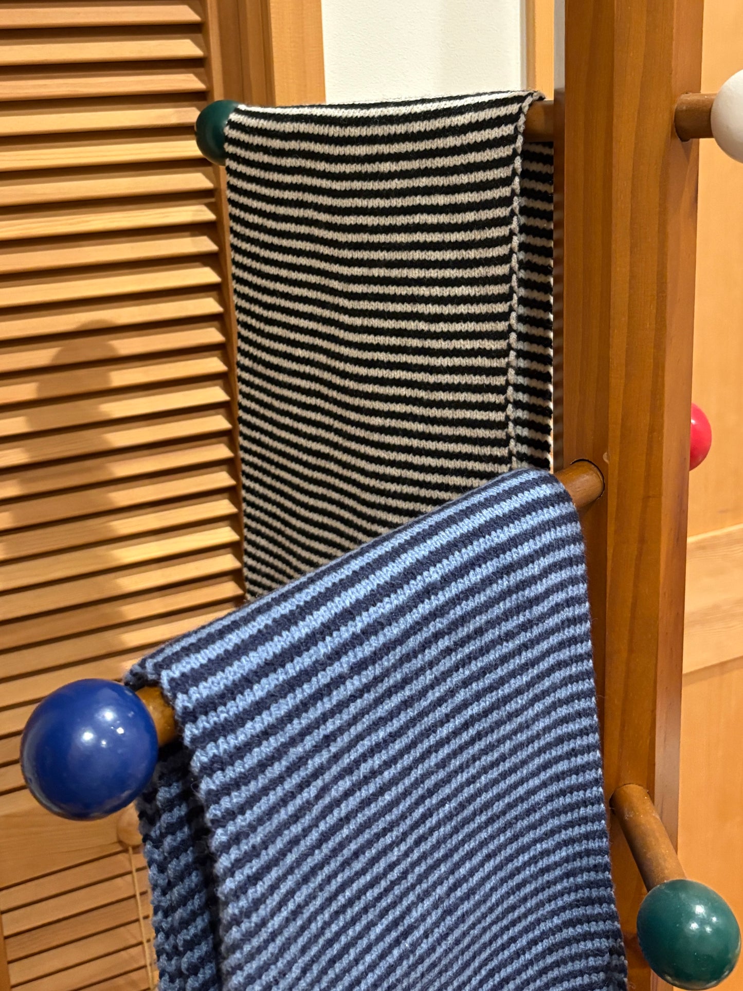 ボーダーニットマフラー DPA43730