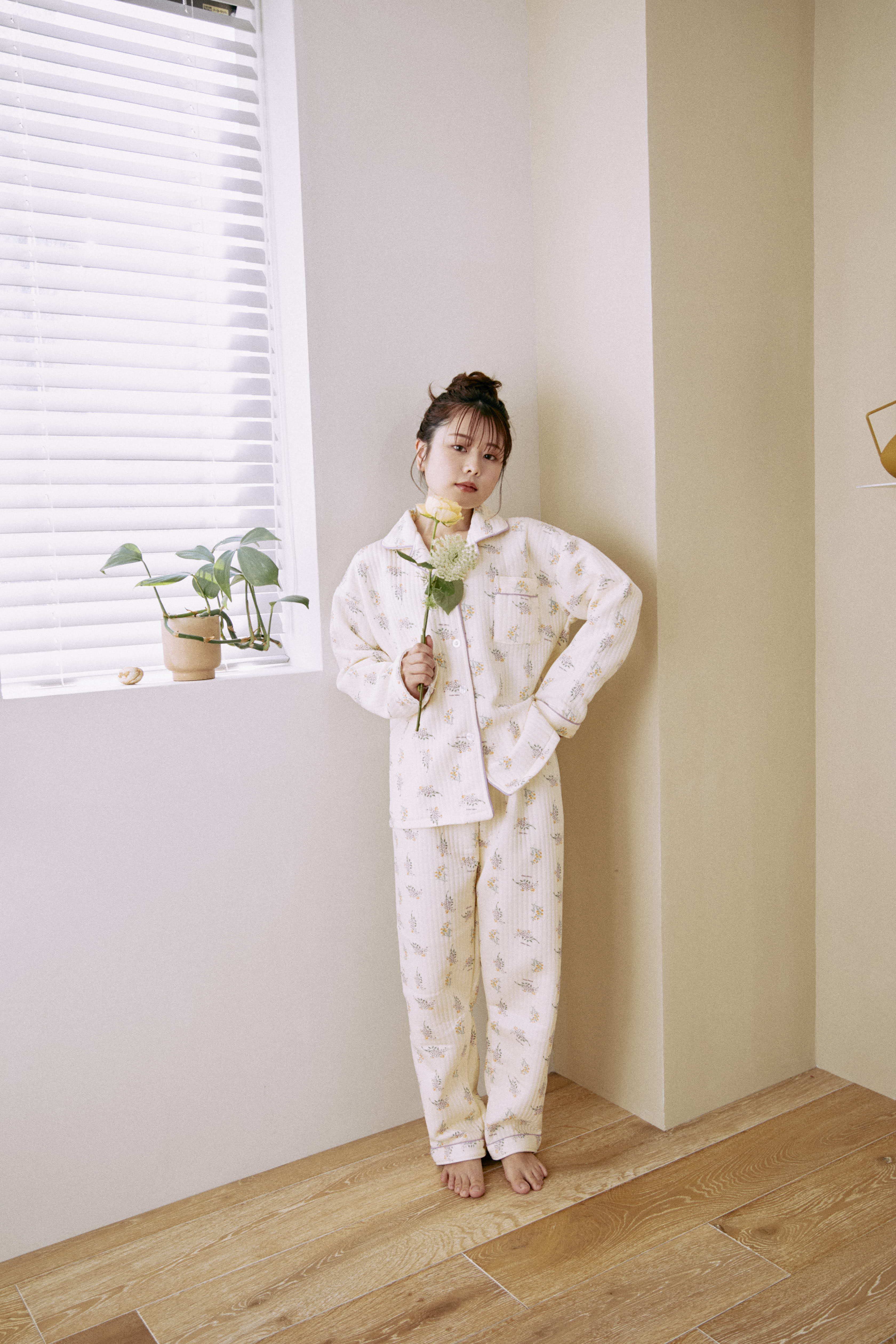 にたまご】flower quilt pajamas – CRAMMY