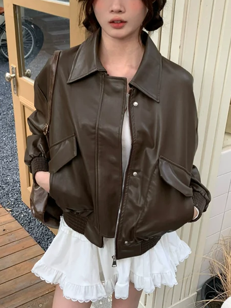 leather jacket archive brown 短丈 レザージャケットの通販 leather jacket archive brown 短丈 レザージャケットの通販