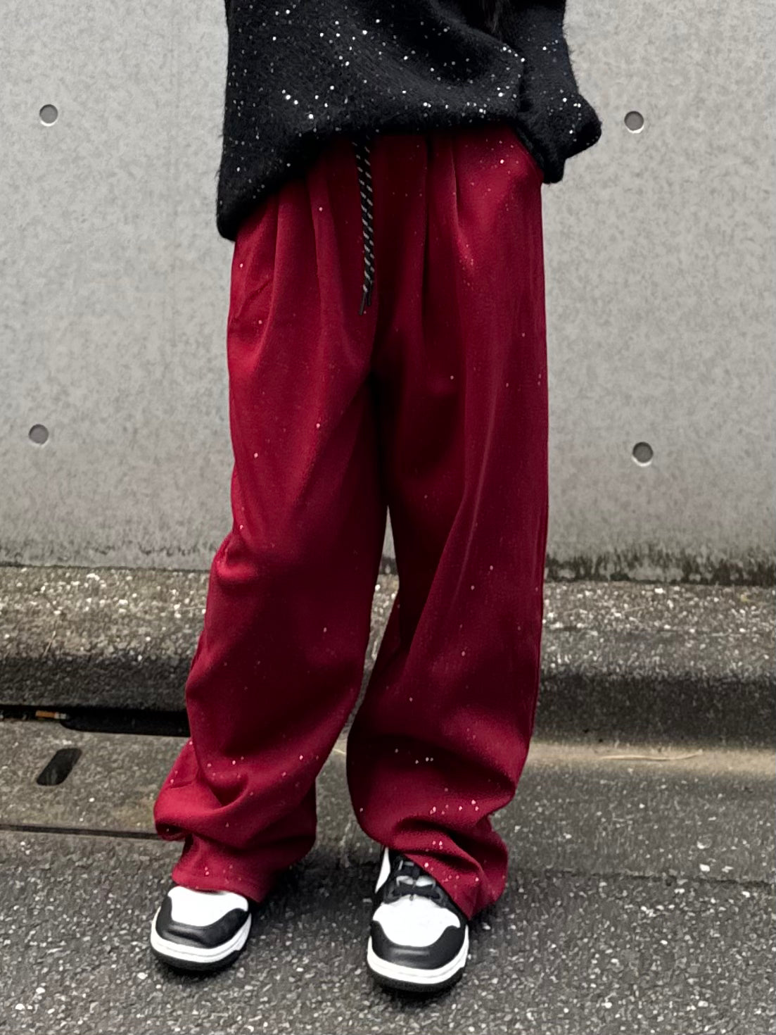 ラメスウェットパンツ DPB86151