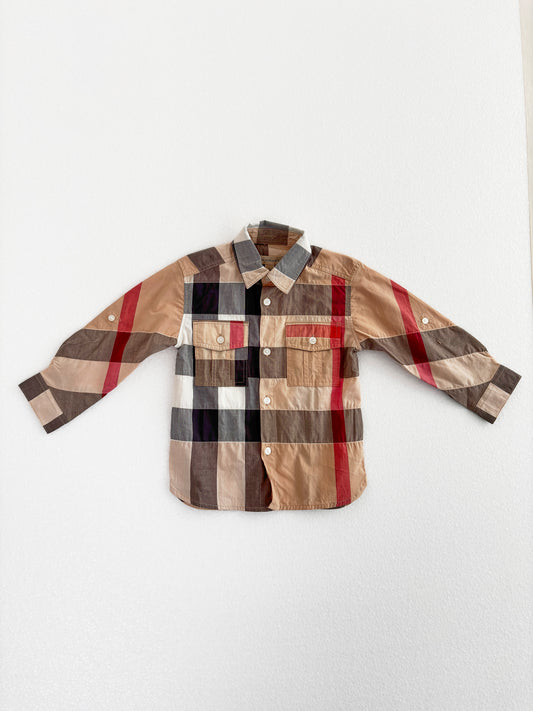[BURBERRY] チェックシャツ(KIDS) UPA02117