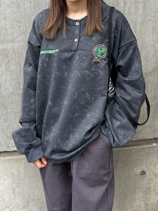 ブラックロゴスウェット DPA61199