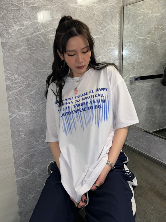 バックサークルロゴTシャツ DPA69131