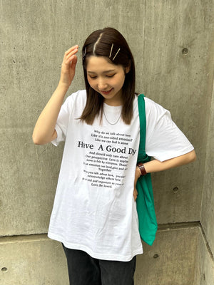フロントロゴTシャツ DPA61215