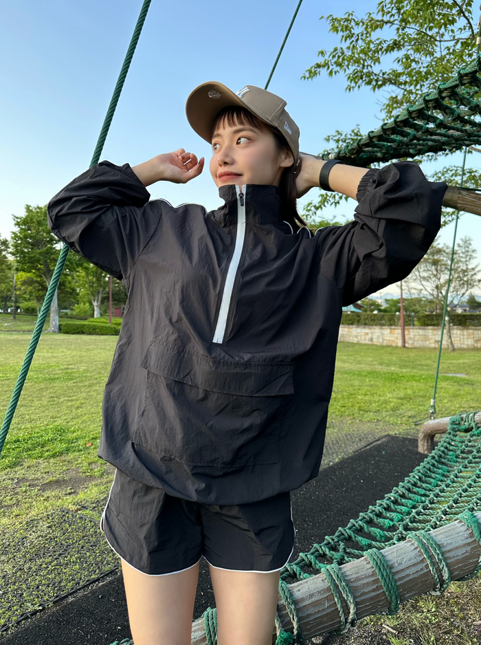 ブラックナイロンセットアップ DPB47118 – CRAMMY ブラックナイロンセットアップ DPB47118 – CRAMMY