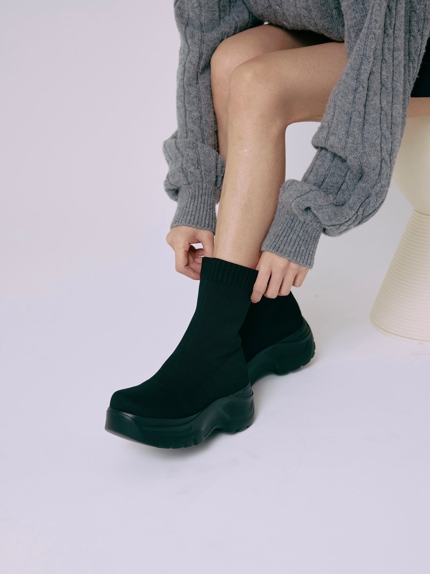 platform short boots