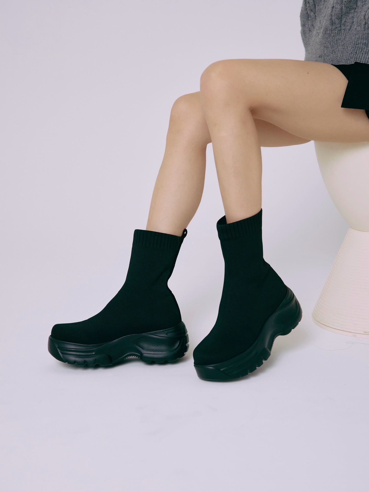 platform short boots