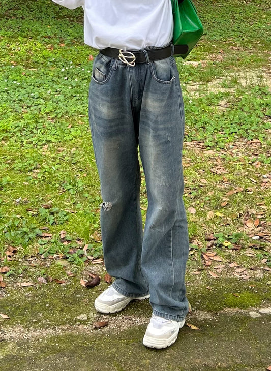 ストリートダメージデニムパンツ DPA61137