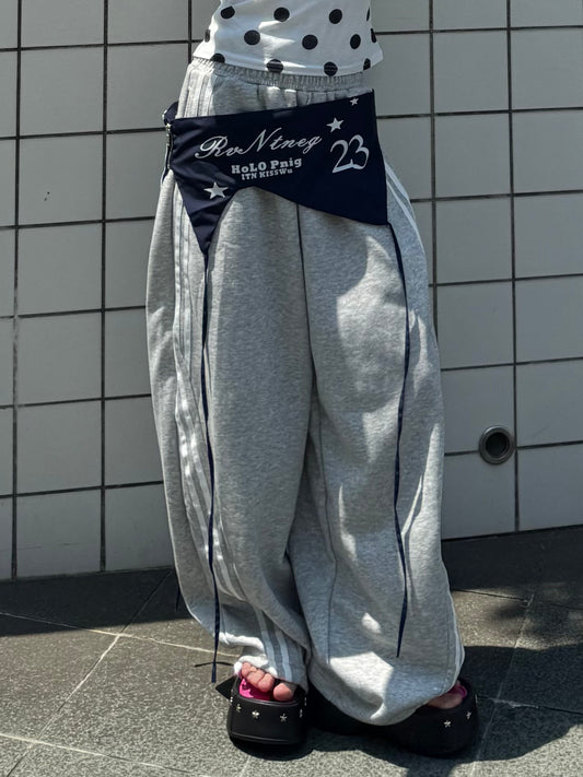 ウエストレイヤードスウェットパンツ DPB86273