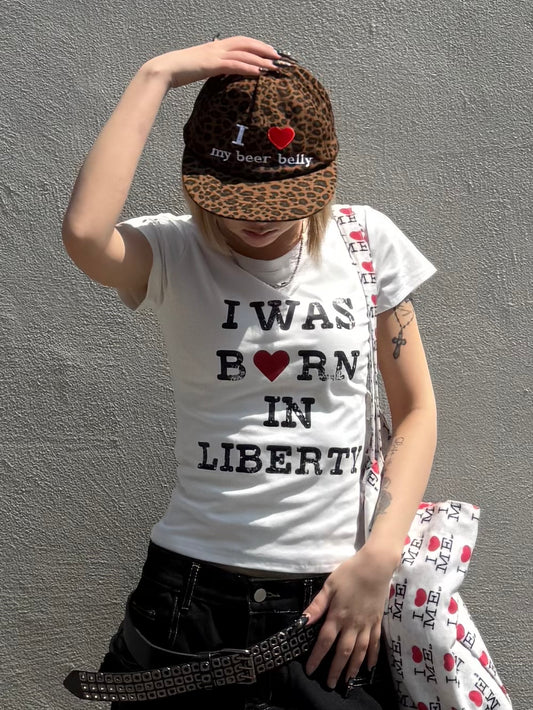 ハートロゴクロップドTシャツ DPB86261