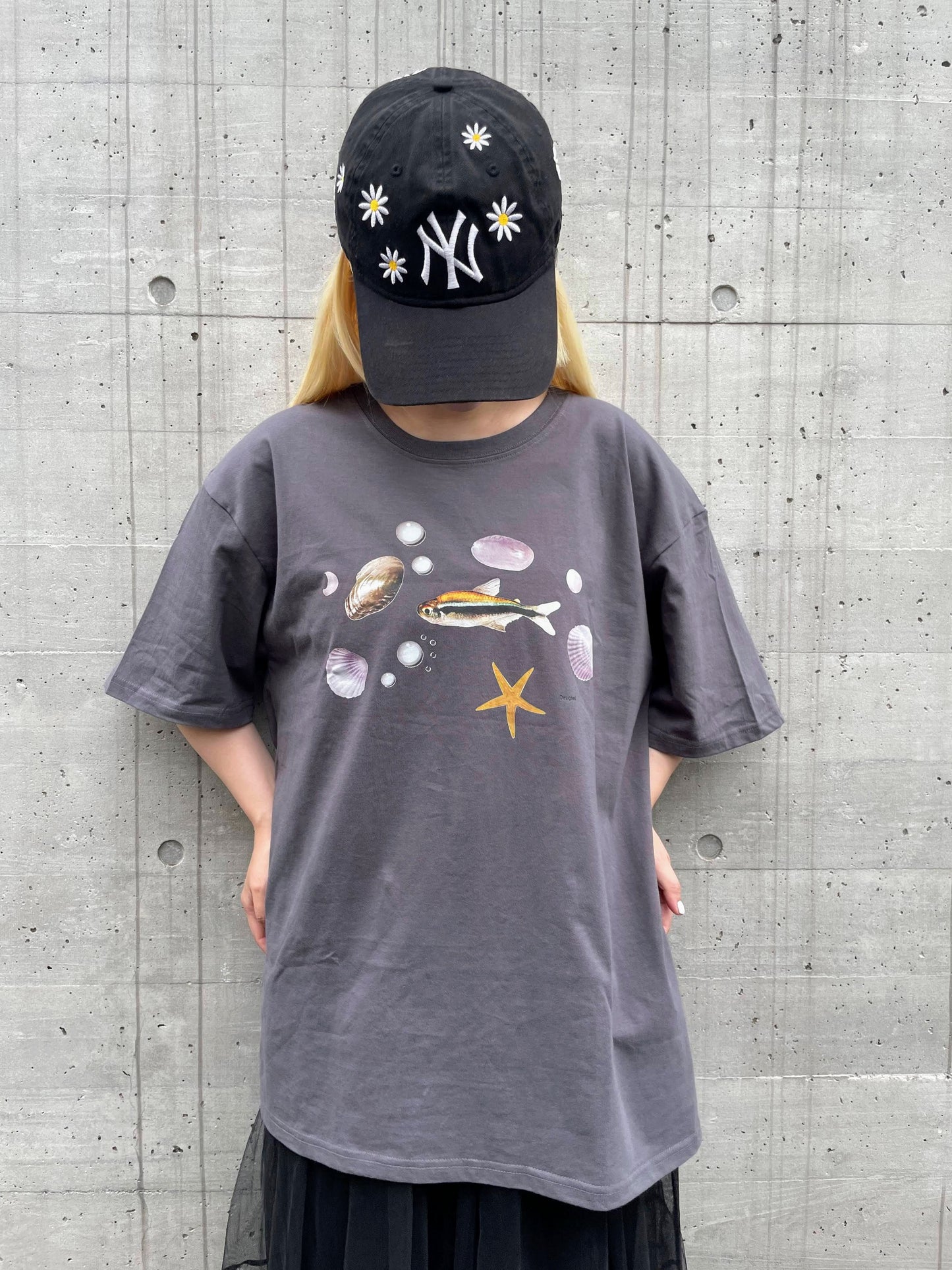 フィッシュプリントTシャツ DPB58007