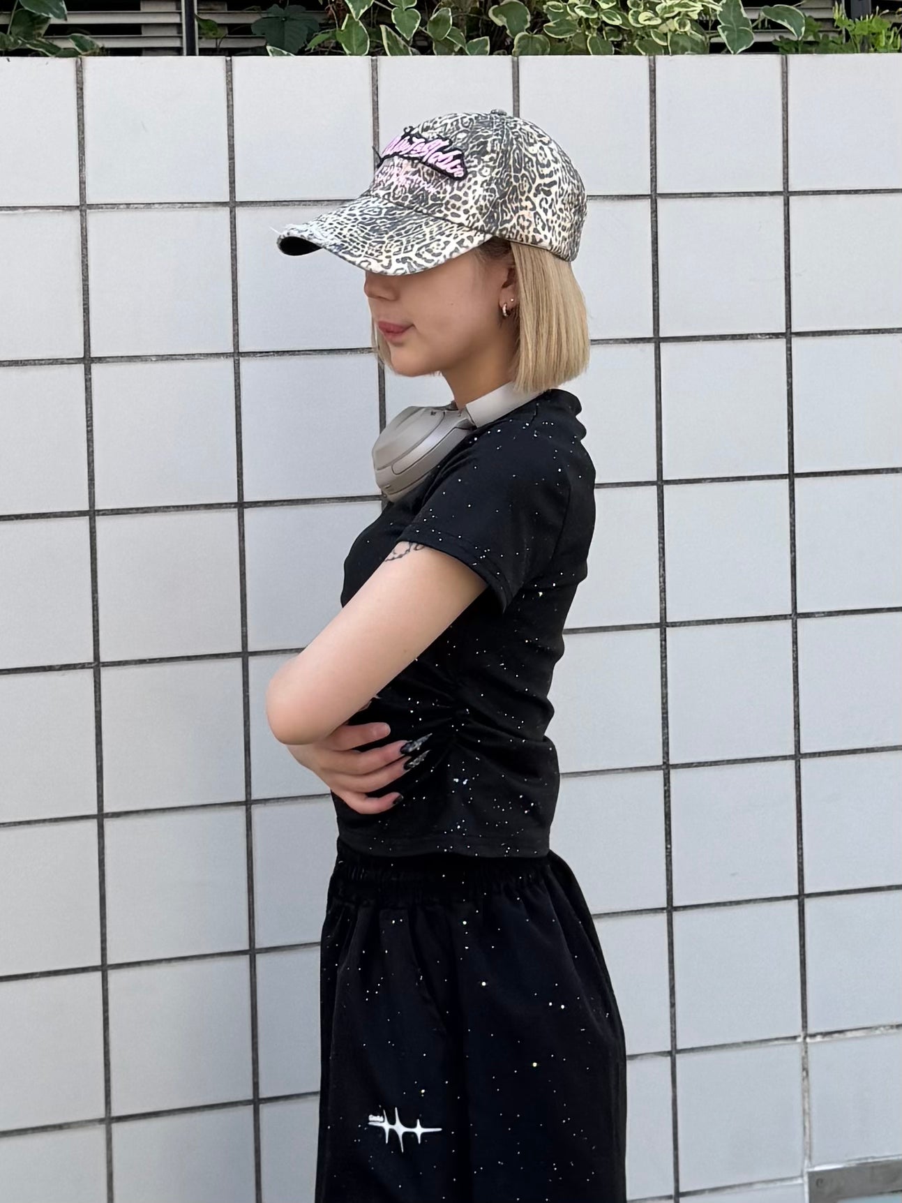 ラメクロップドTシャツ DPB86264