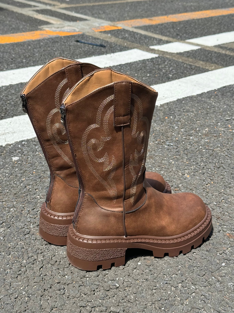 厚底ウエスタンブーツ DPB47314 – CRAMMY 厚底ウエスタンブーツ DPB47314 – CRAMMY