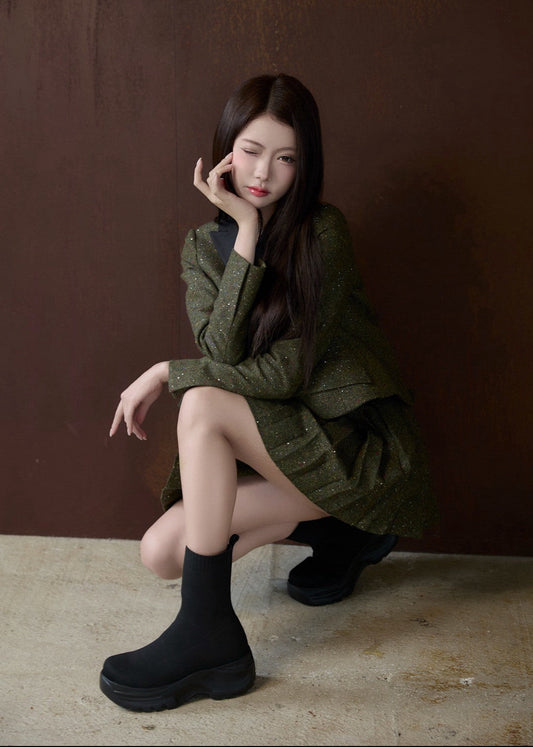 platform short boots
