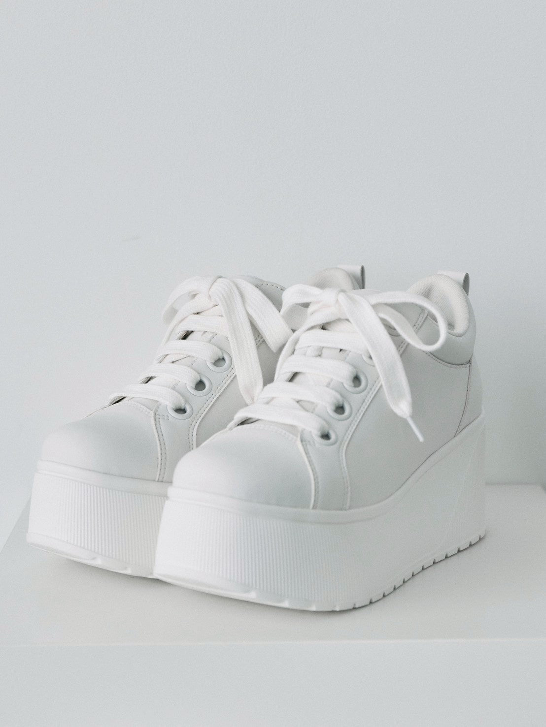 platform sneaker WHITE