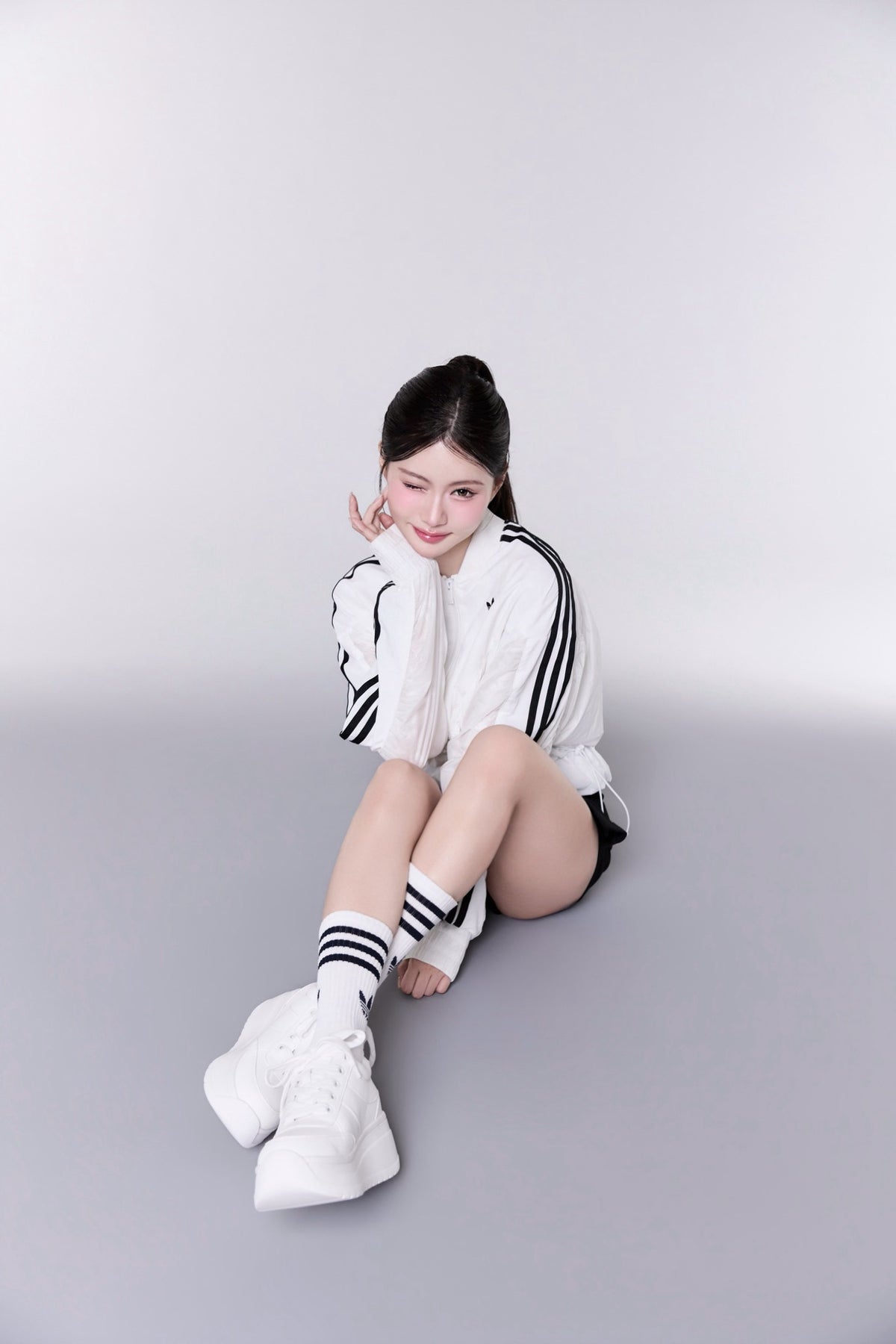 【予約】platform sneaker　WHITE
