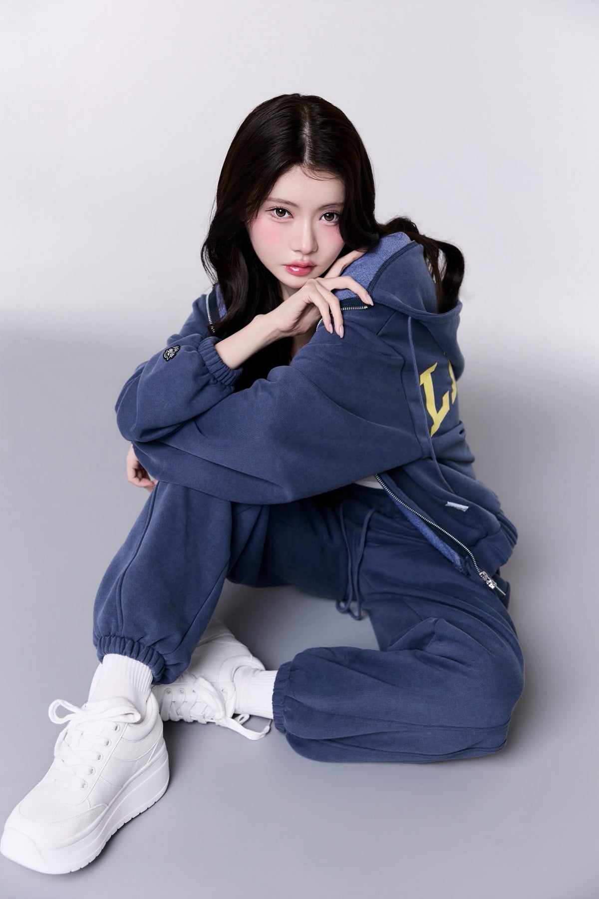 platform sneaker WHITE