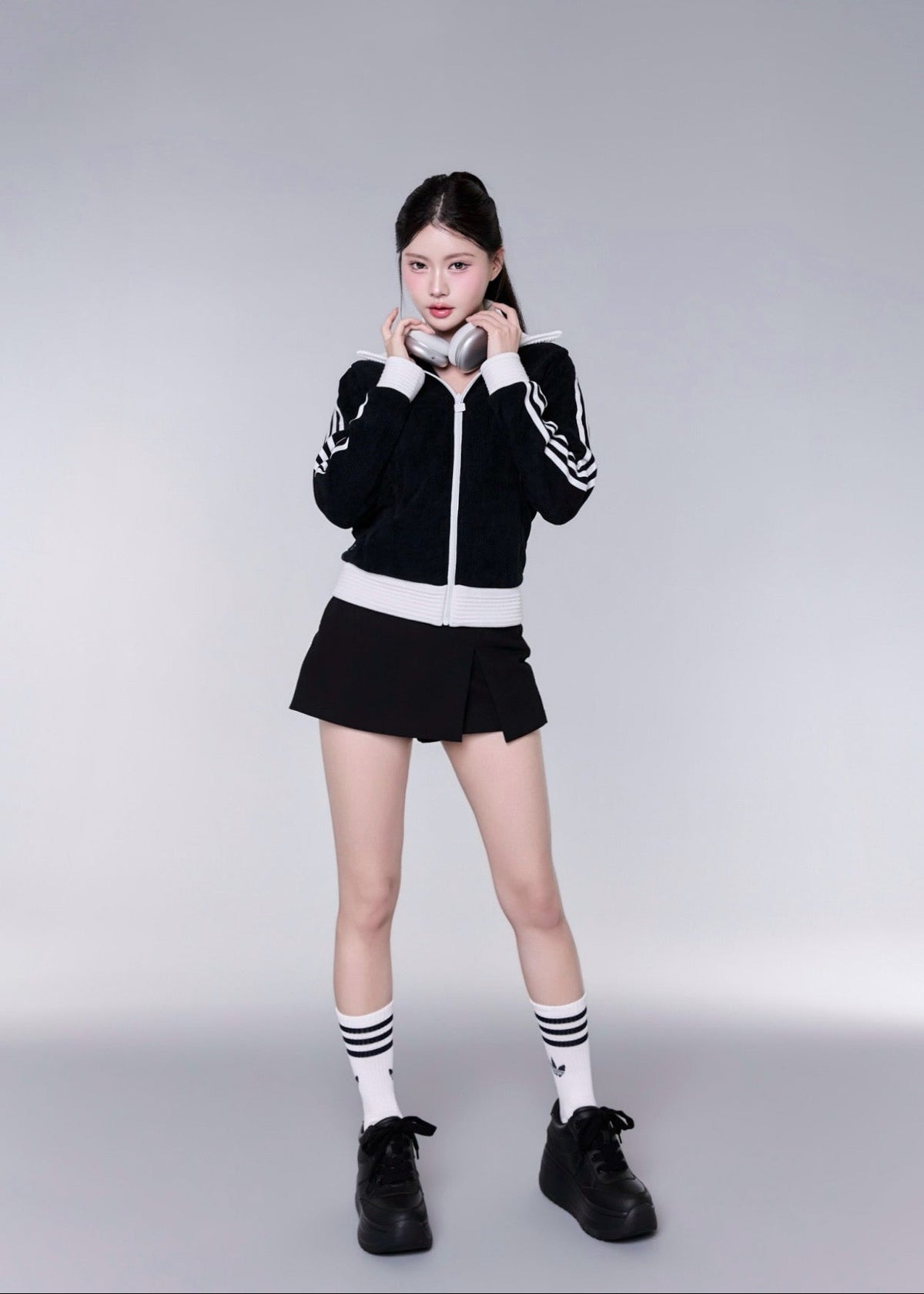【予約】platform sneaker BLACK
