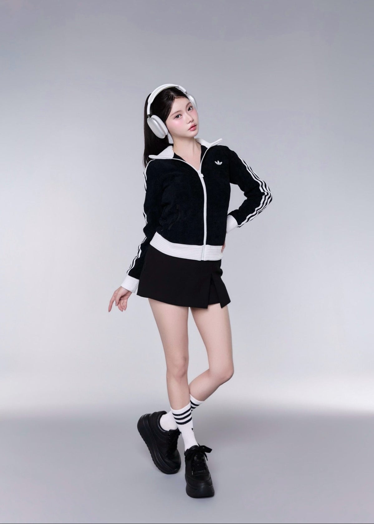 【予約】platform sneaker BLACK