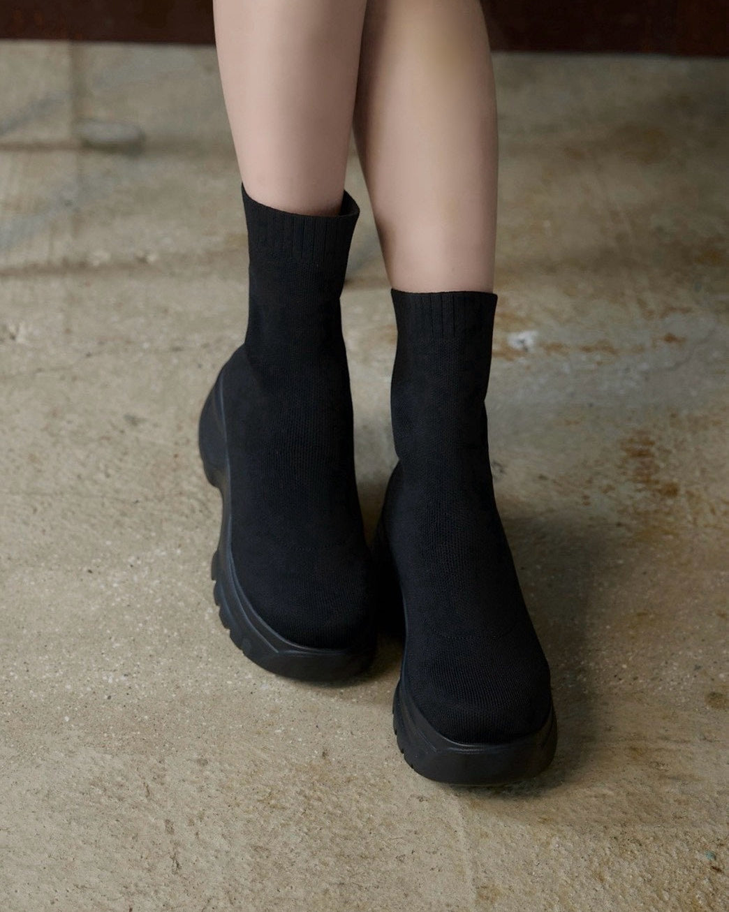 platform short boots