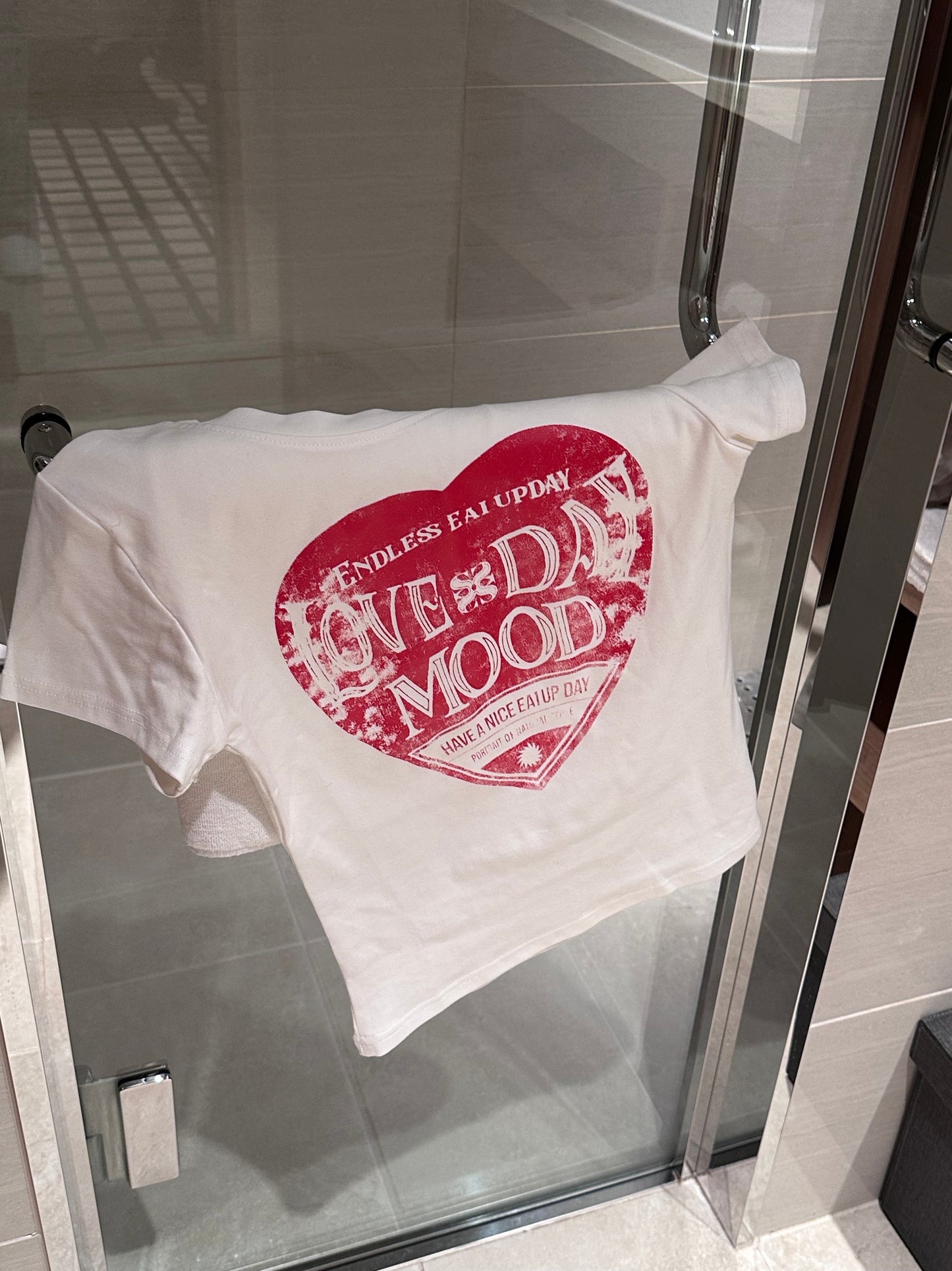 ハートプリントTシャツ DPB81082
