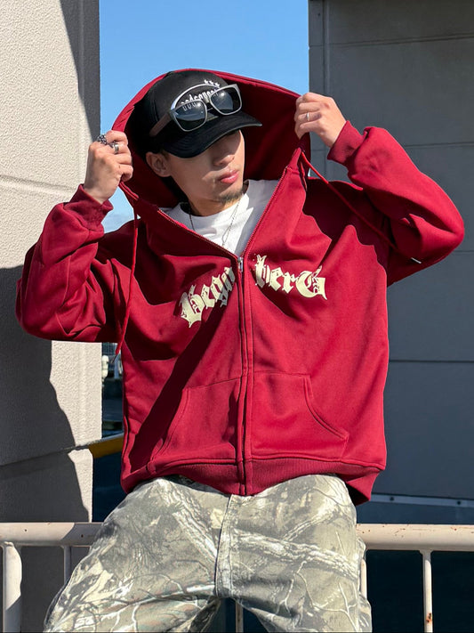 サークルロゴジップパーカー DPB90125