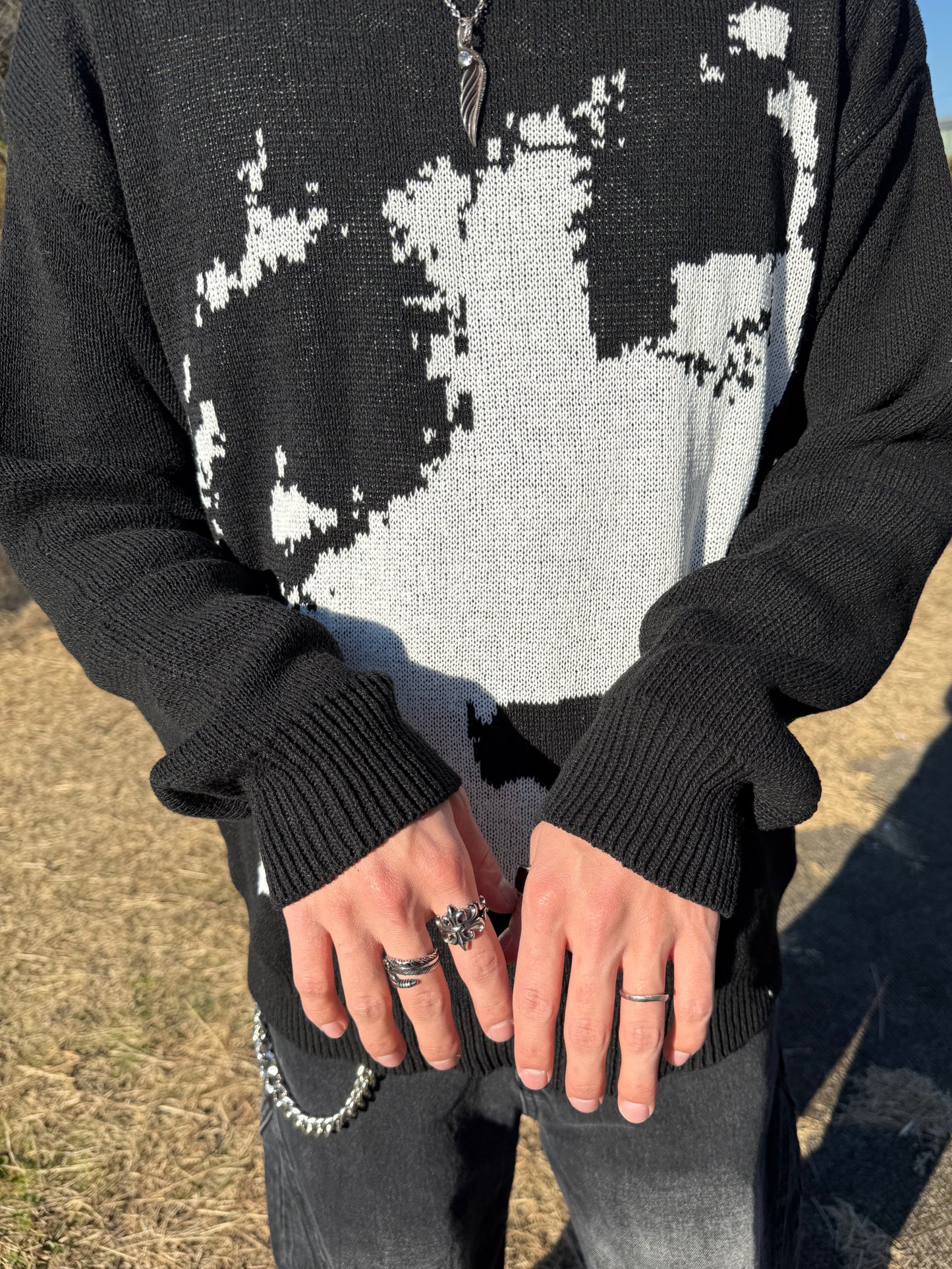 フェイスデザインニット DPB90113