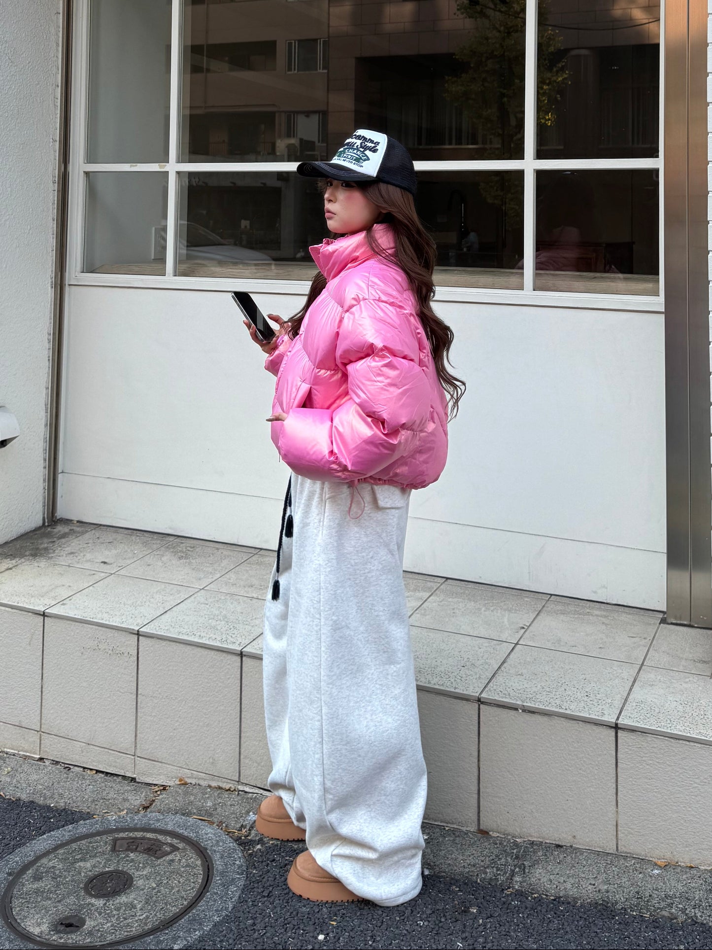 バックハートダウンジャケット DPB86179