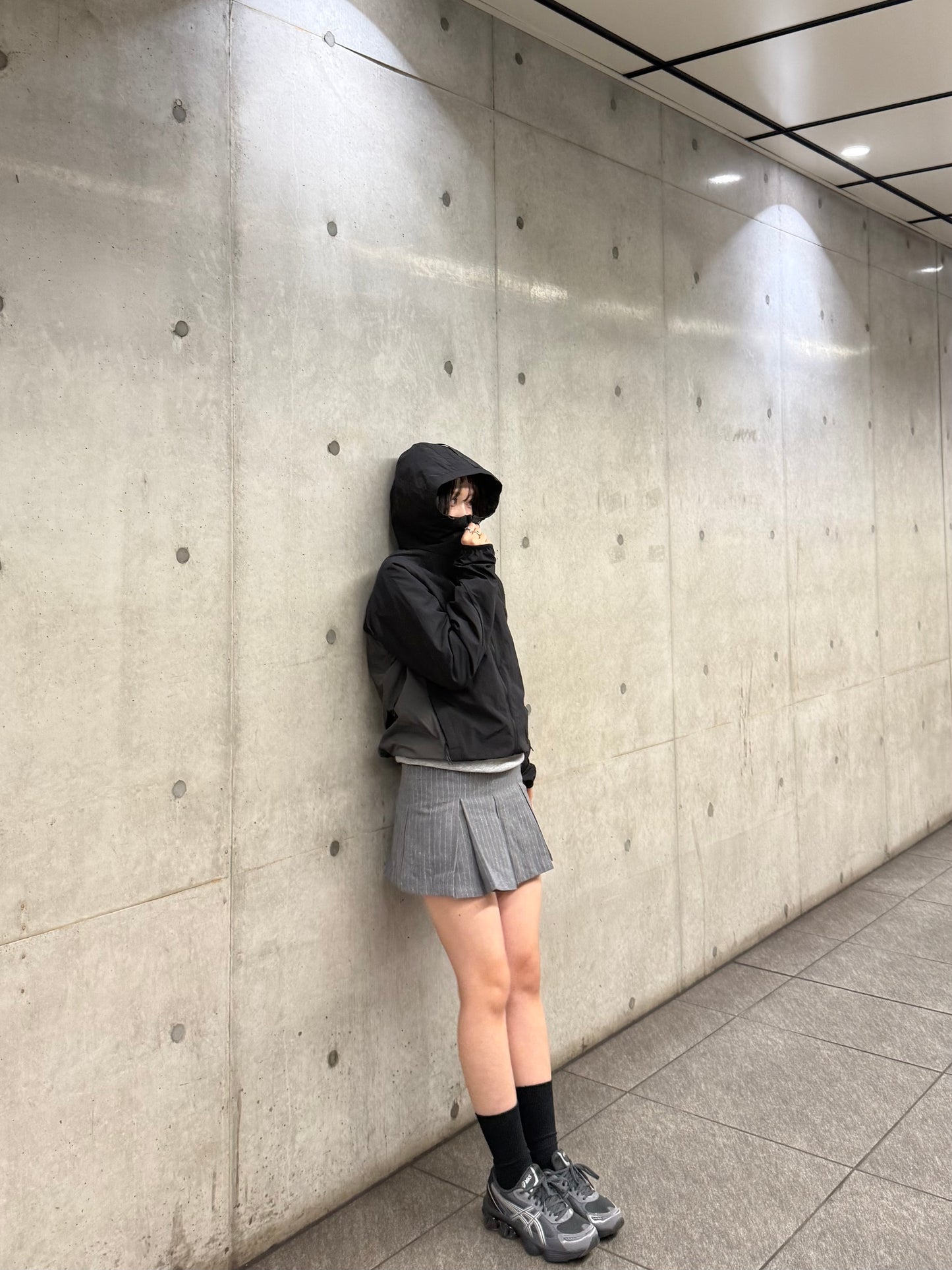 ストライププリーツスカート DPB93079