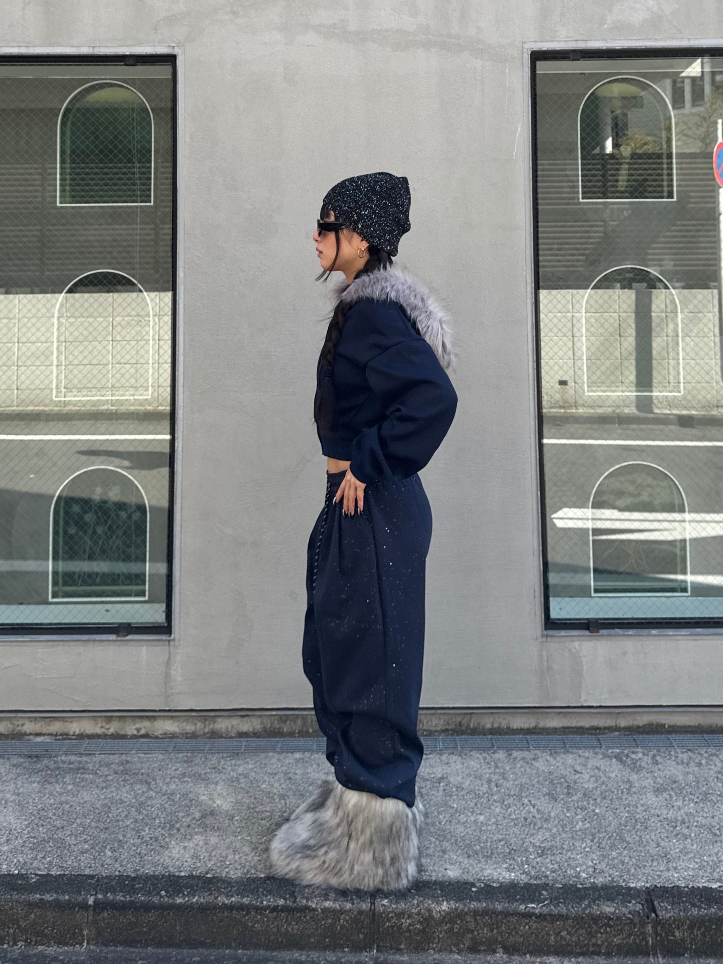 ラメスウェットパンツ DPB86151