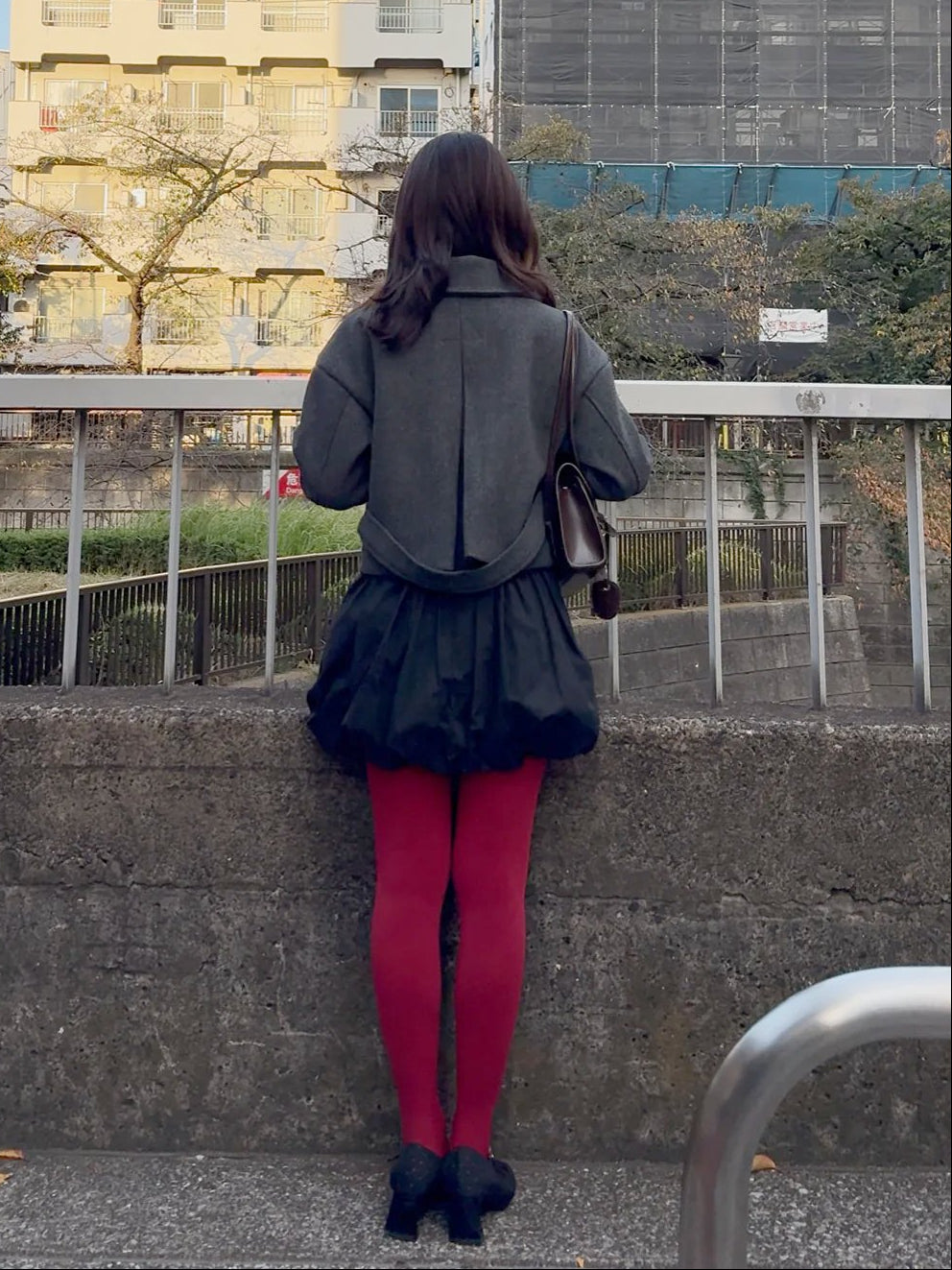 ダブルラストショートコート DPA43703