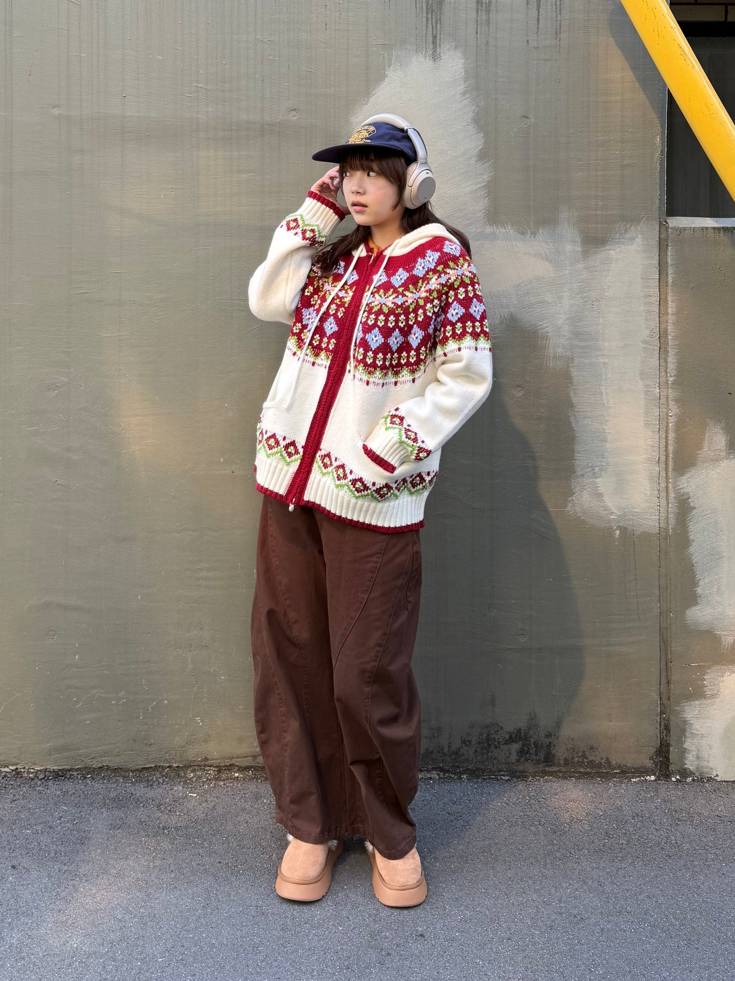 ノルディックフルジップニット DPB91065