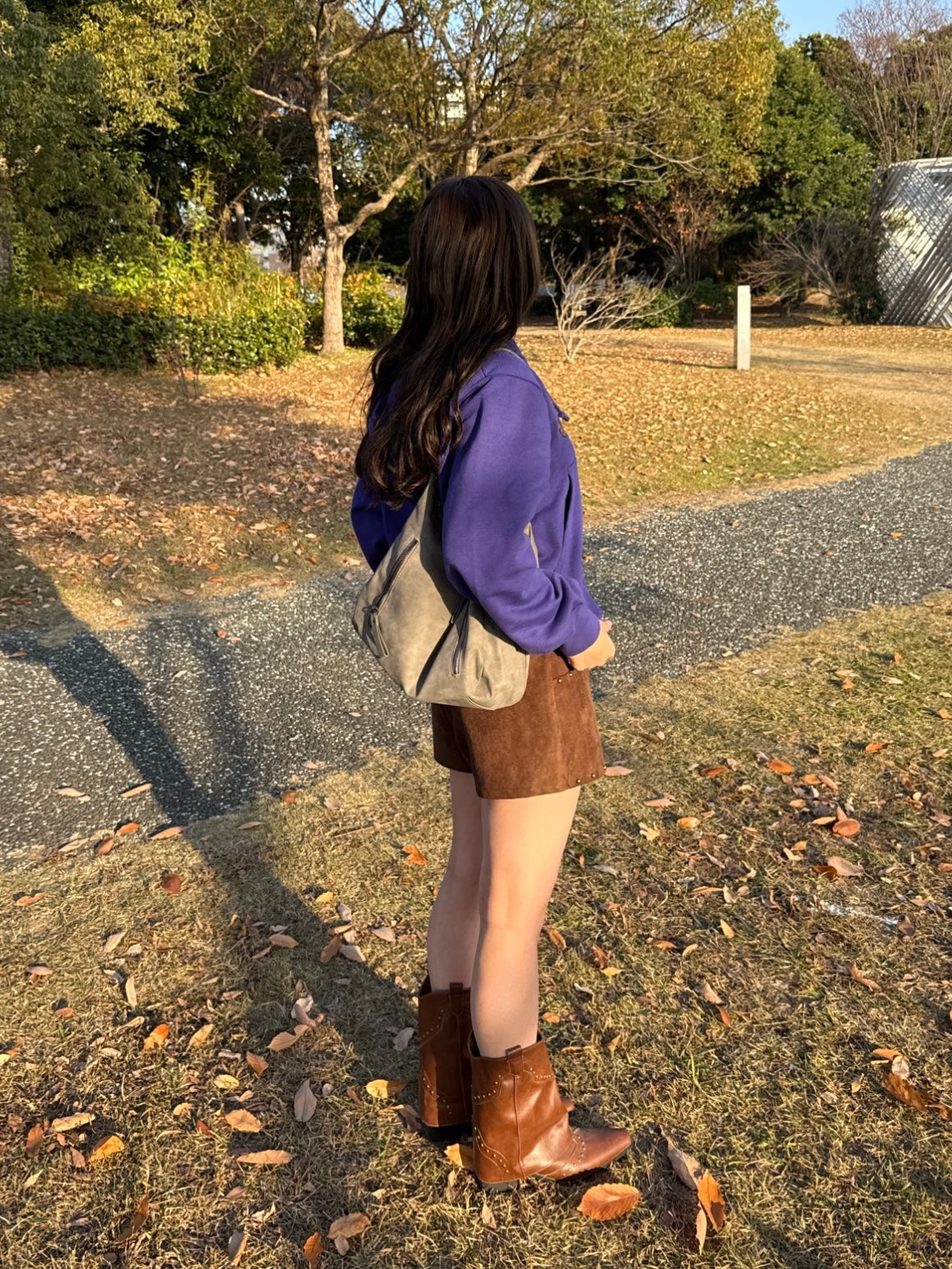 ブラウンショートパンツ DPC01008