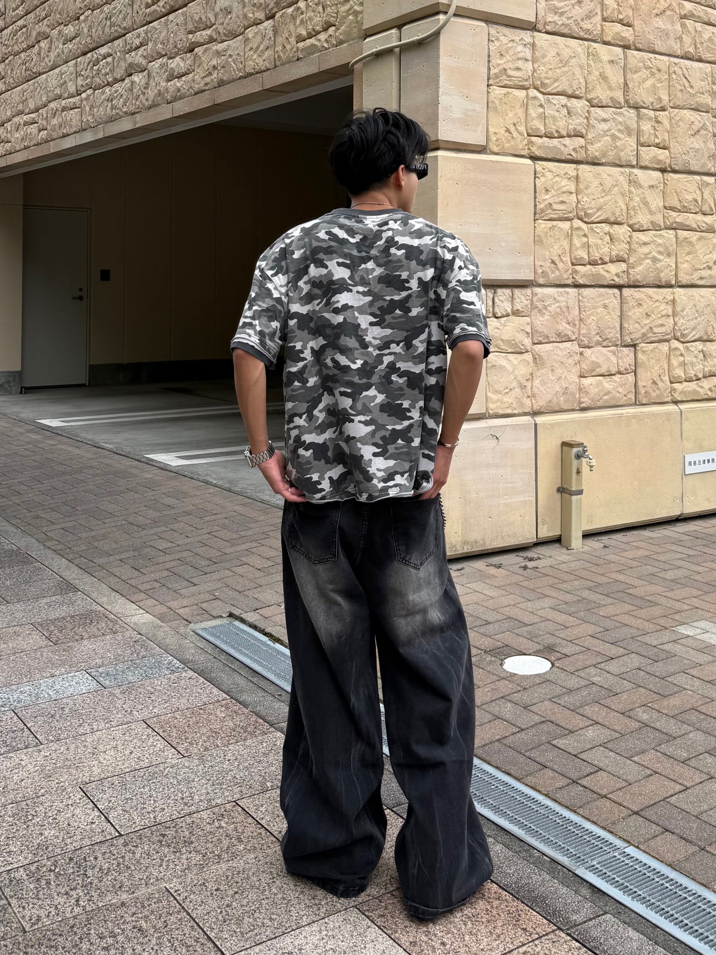 カモフラヴィンテージオーバーTシャツ DPB90230